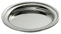 Bottle coaster with applied border in silver plated - Ercuis